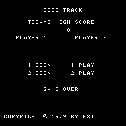 Side Track Title Screen